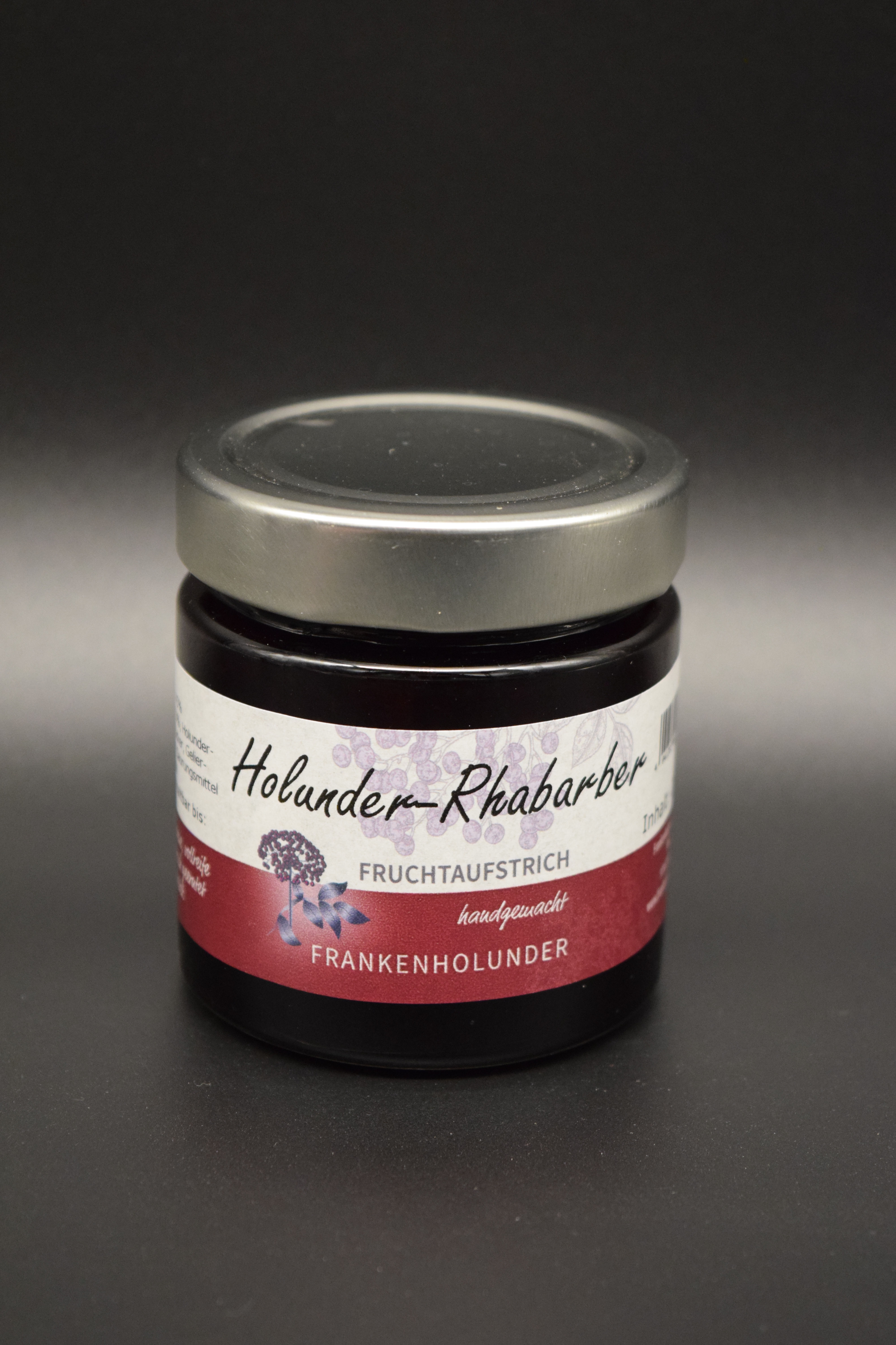 Holunder-Rhabarber Fruchtaufstrich 250g