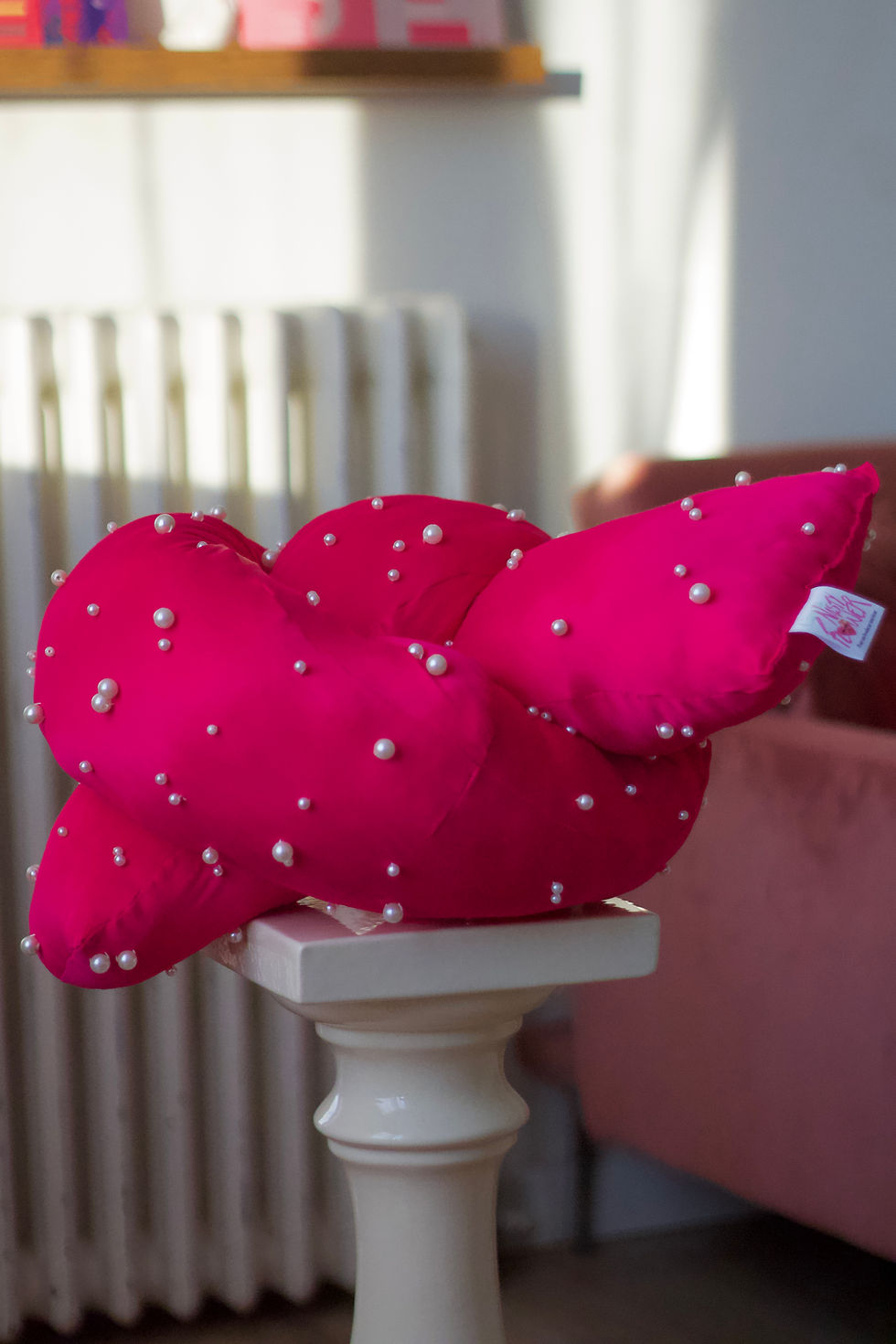 Miniature : Coussin "Nuage perlé"