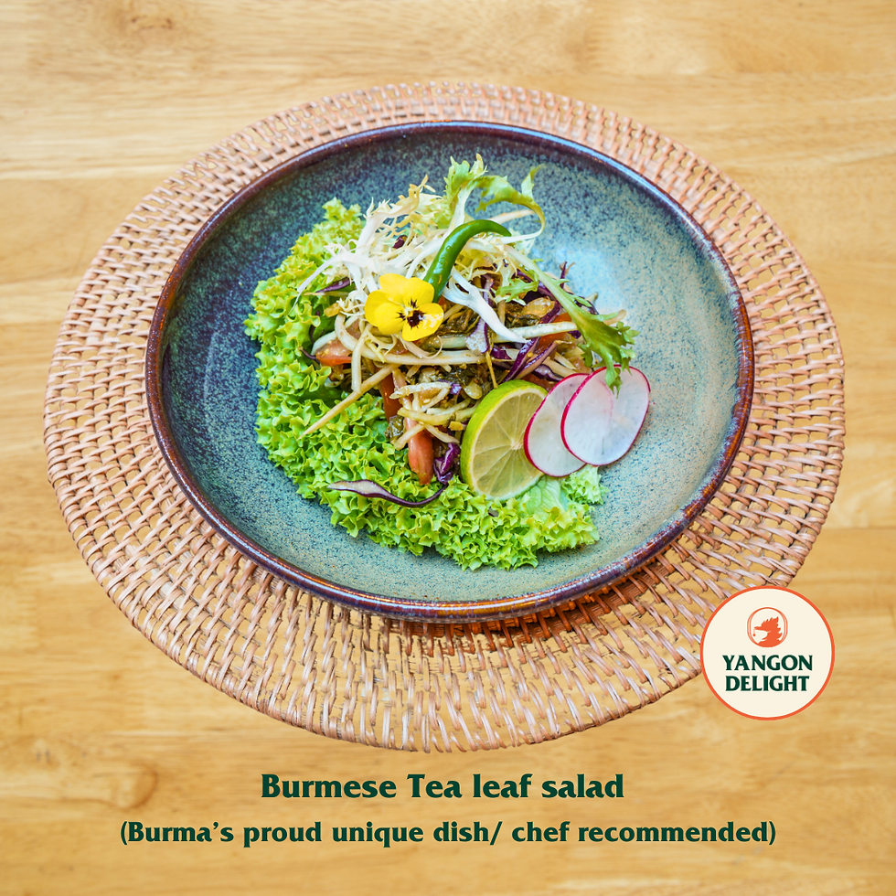 Burmese Tea leaf salad (Burma’s proud unique dish/ chef recommended) image