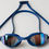 Прев'ю: Сині окуляри для плавання, дзеркальні лінзи, на білому фоні. Інтернет-магазин SwimDream.