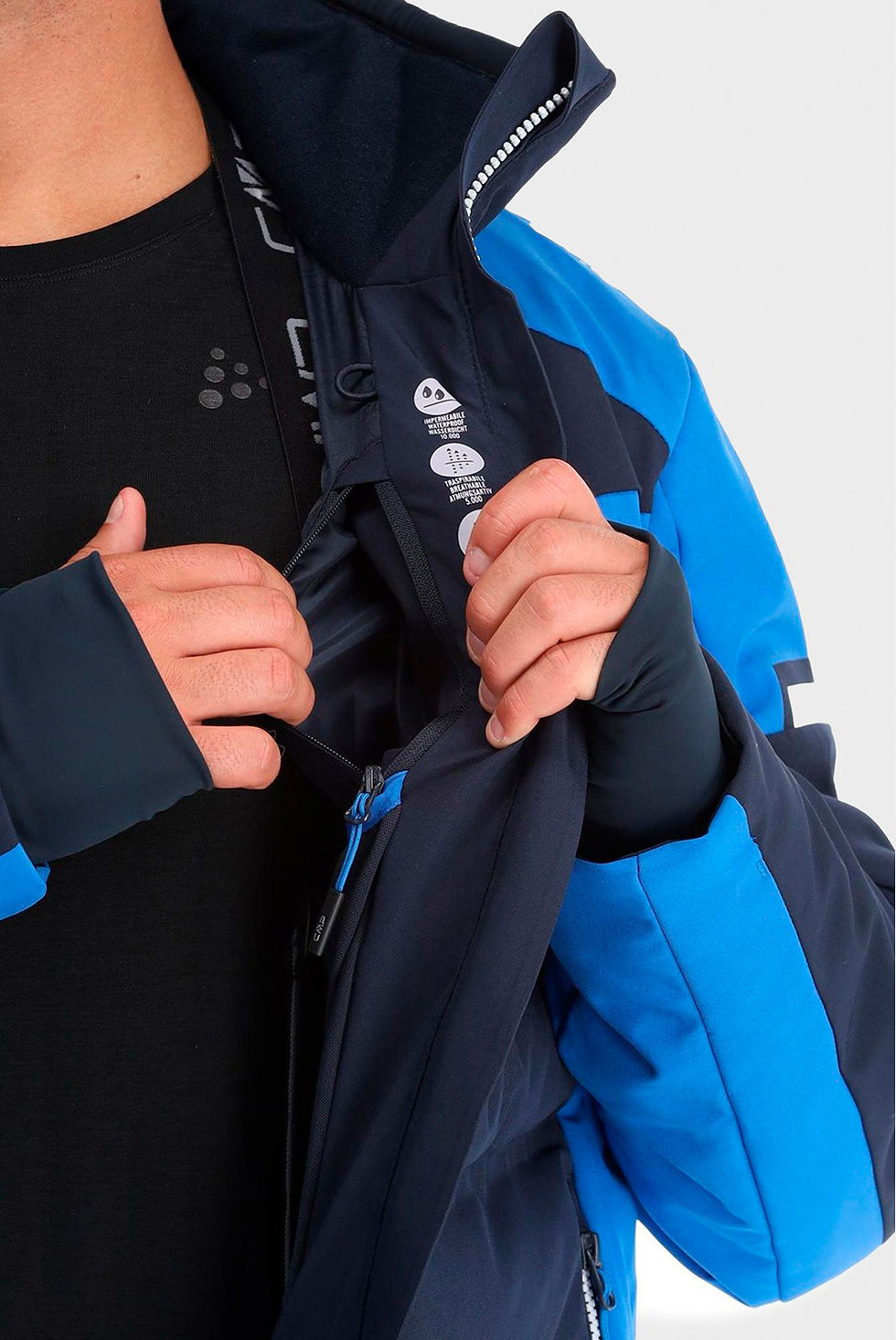 Прев'ю: Куртка лижна CMP MAN JACKET ZIP HOOD (розмір 56)