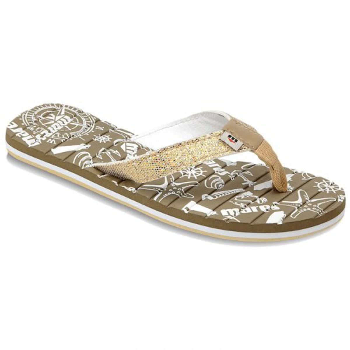 Жіночі шльопанці з золотими елементами, дизайн та Інтернет-магазин SwimDream