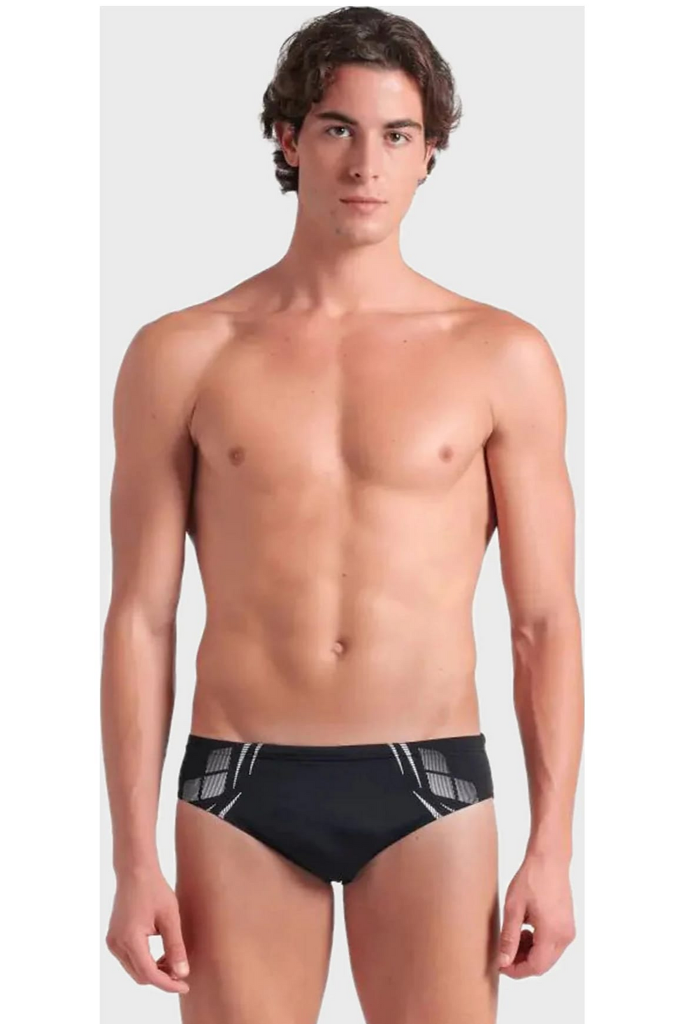 Прев'ю: Чоловічі плавки-сліпи Arena Poseidonia Swim Briefs 009075-501 чорний 34UK / 85FR