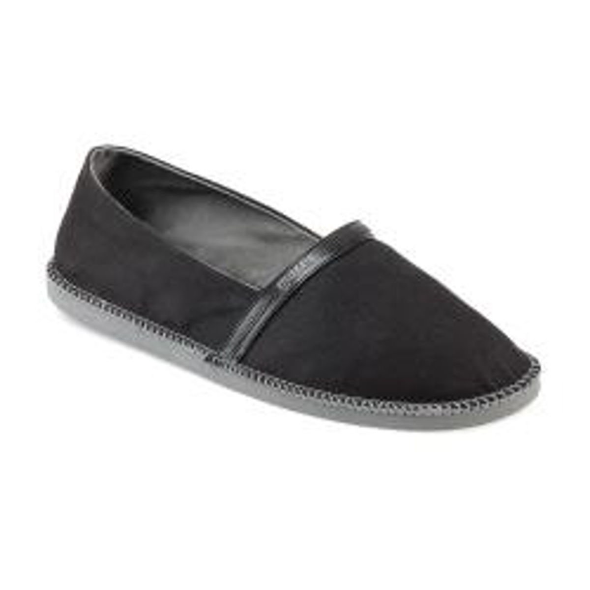 Чорні туфлі-сліпони з чорною облямівкою. Інтернет-магазин SwimDream.