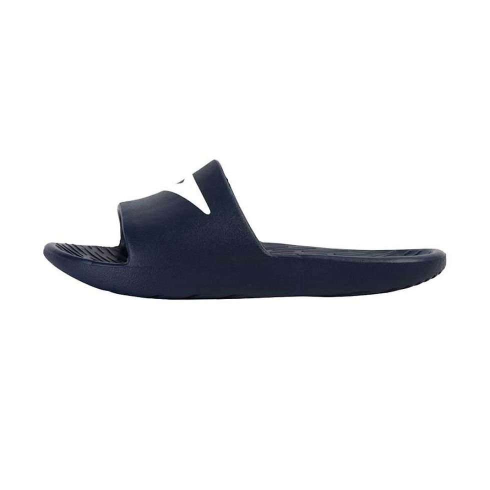 Капці Speedo SPEEDO SLIDES ONE PIECE AF NAVY (РОЗМІР 4UK) на темно-синьому фоні. Інтернет-магазин SwimDream.