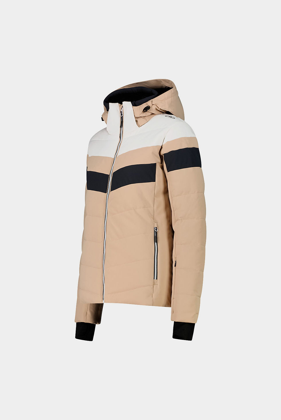 Прев'ю: Жіноча лижна куртка Cmp Jacket Zip Hood Mechanical Str 34W4586-A435 38