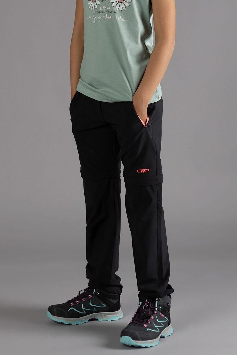 Прев'ю: Дитячі штани Cmp Kid G Zip Off Pant 3T51445-03UR 116 см