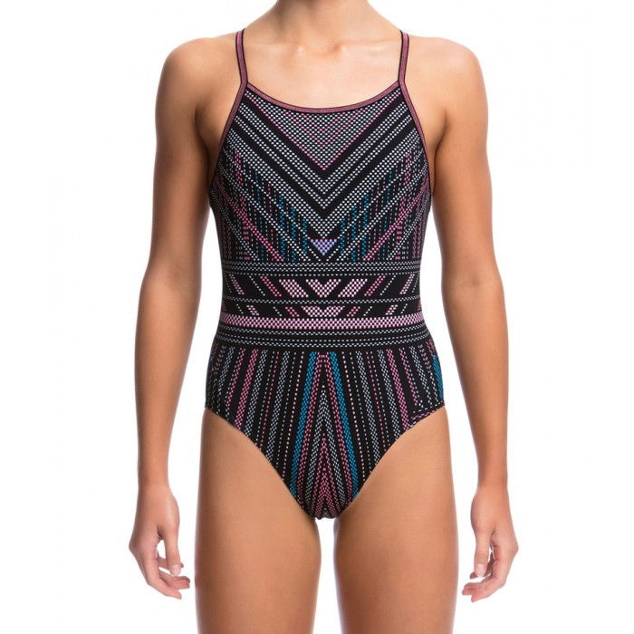 Прев'ю: Дівчина у купальнику. Хлоростійкий купальник Funkita Green Gator (РОЗМІР Girls 14-30UK/USA) Інтернет-магазин SwimDream