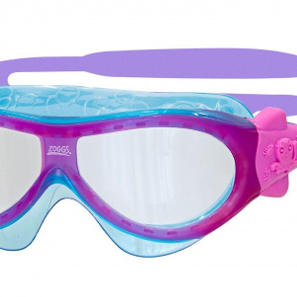 Дитячі плавальні окуляри Zoggs з фіолетовим каркасом та синіми лінзами – Інтернет-магазин SwimDream