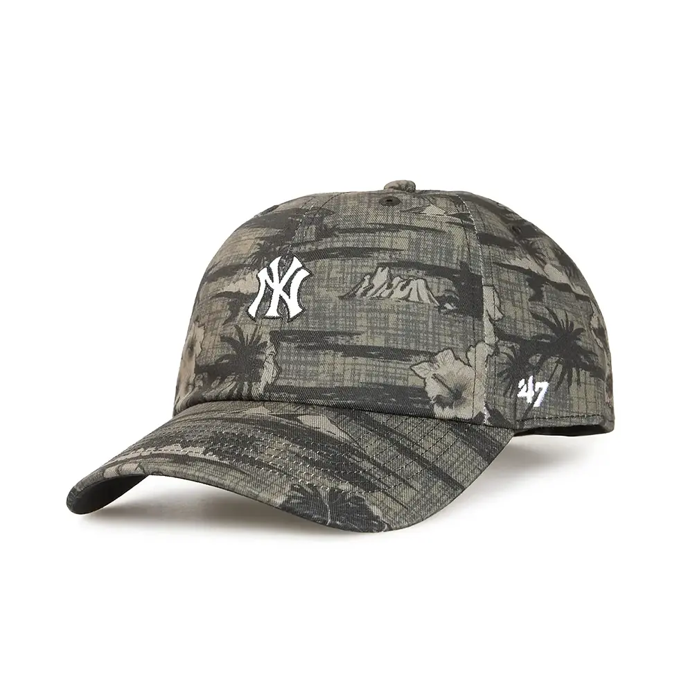 Кепка New York Yankees з камуфляжним візерунком, логотип 47 Brand
