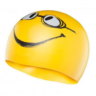 Жовта шапочка для плавання з малюнком, Інтернет-магазин SwimDream