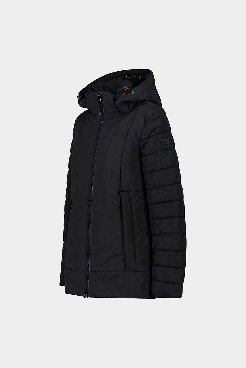 Прев'ю: Жіноча куртка CMP WOMAN JACKET LONG ZIP HOOD