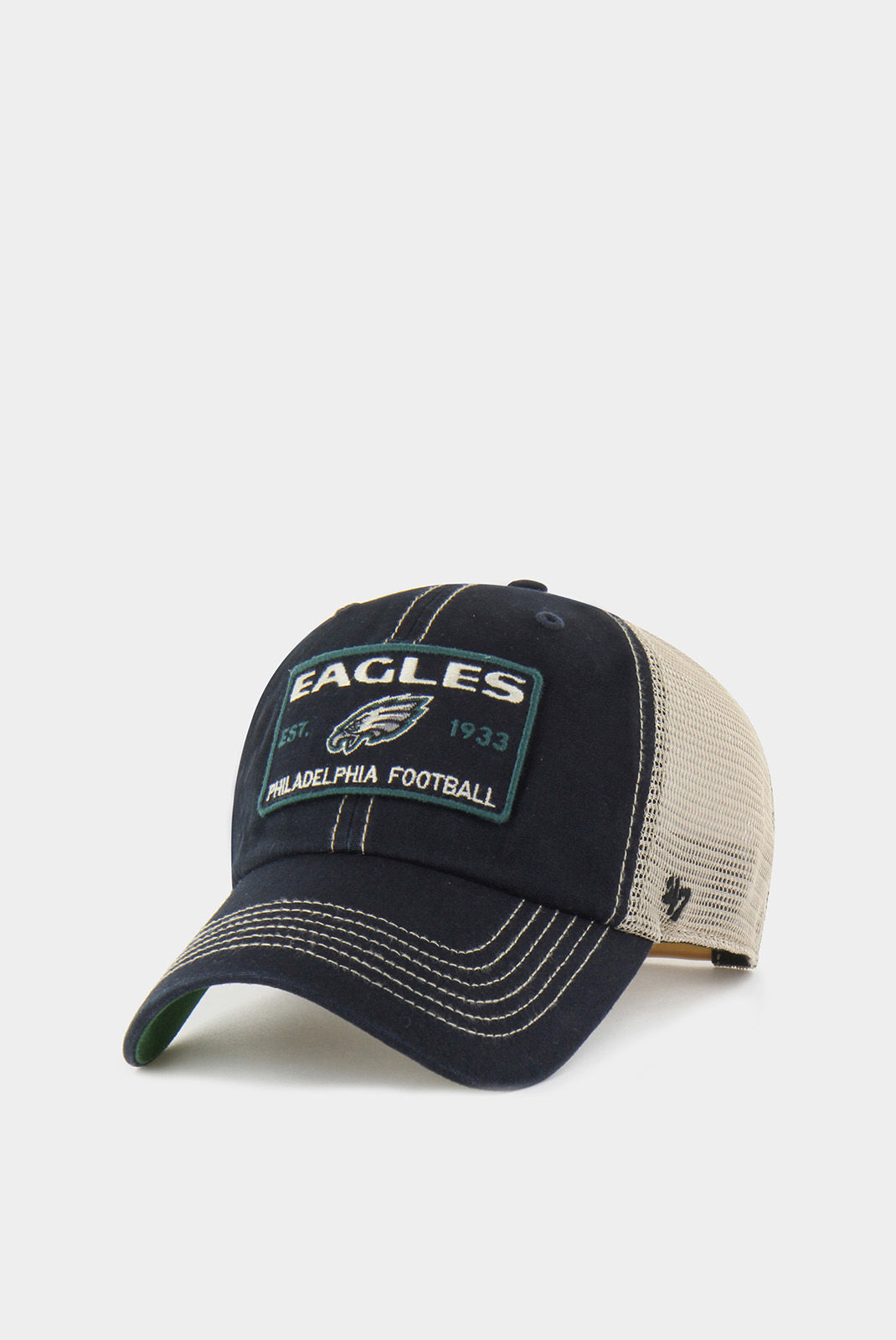 Кепка (тракер) 47 Brand PHILADELPHIA EAGLES WABASH (vintage black)