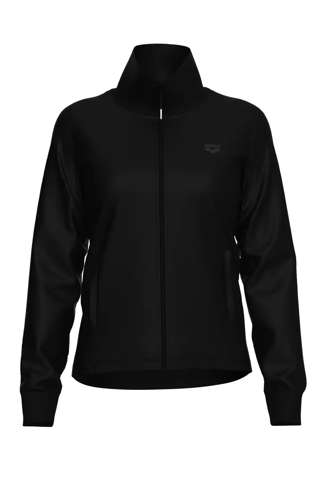 Жіночий світшот Arena BRUSHED F/Z JACKET AS black