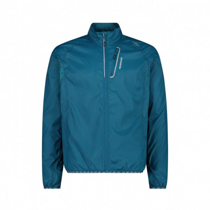 Блакитна куртка з блискавкою, легка вітровка для чоловіків. Інтернет-магазин SwimDream