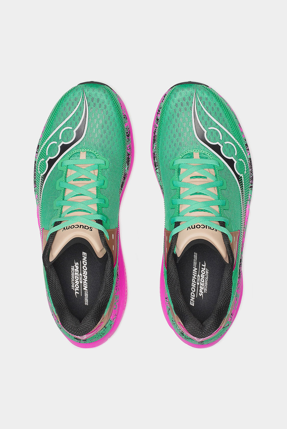 Прев'ю: Чоловічі бігові кросівки Saucony ENDORPHIN AZURA HI OCTANE garden, black