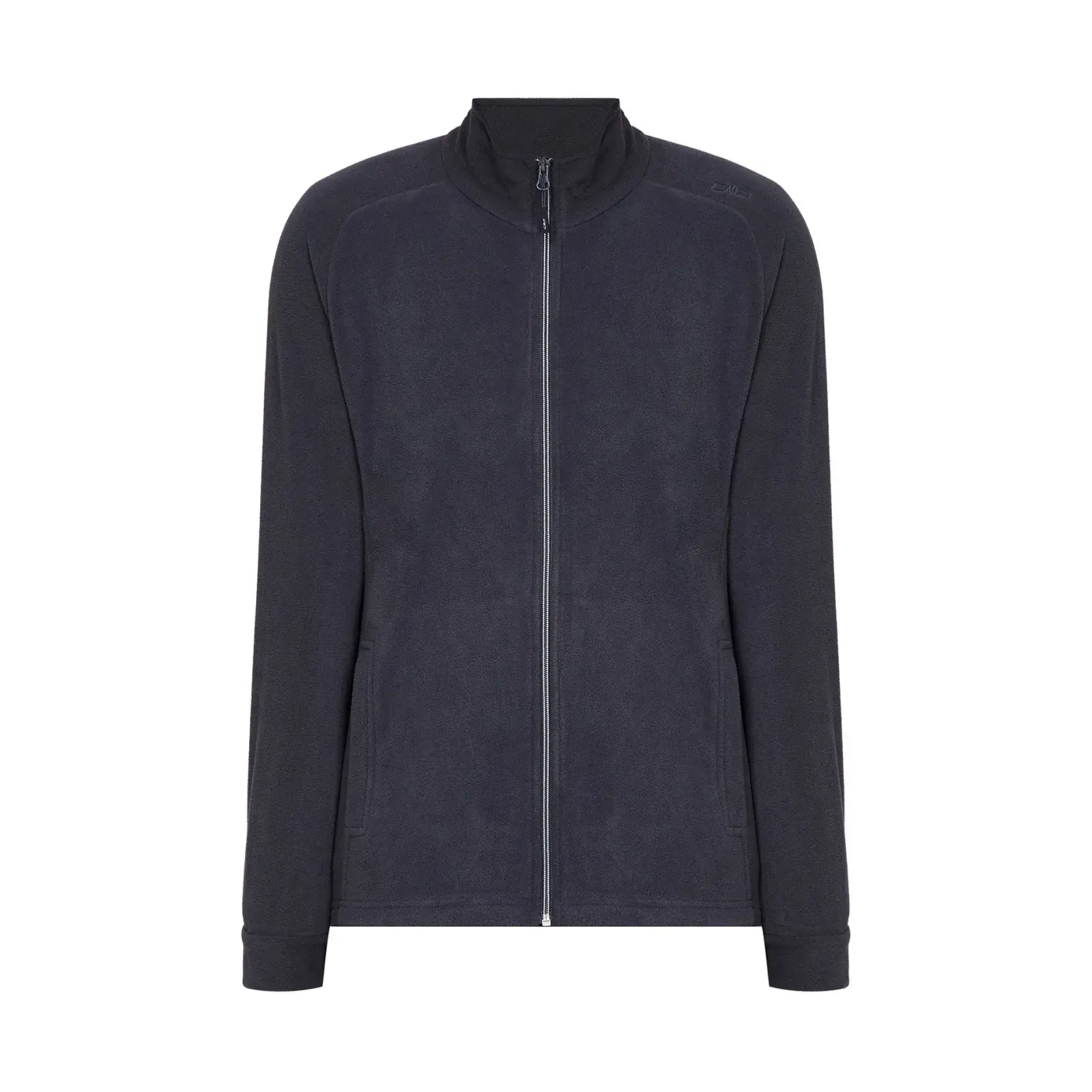 Чорна куртка з блискавкою, вид спереду. Інтернет-магазин SwimDream.