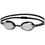 Прев'ю: Чорні окуляри для плавання, з ремінцем, блискучі лінзи. Інтернет-магазин SwimDream.