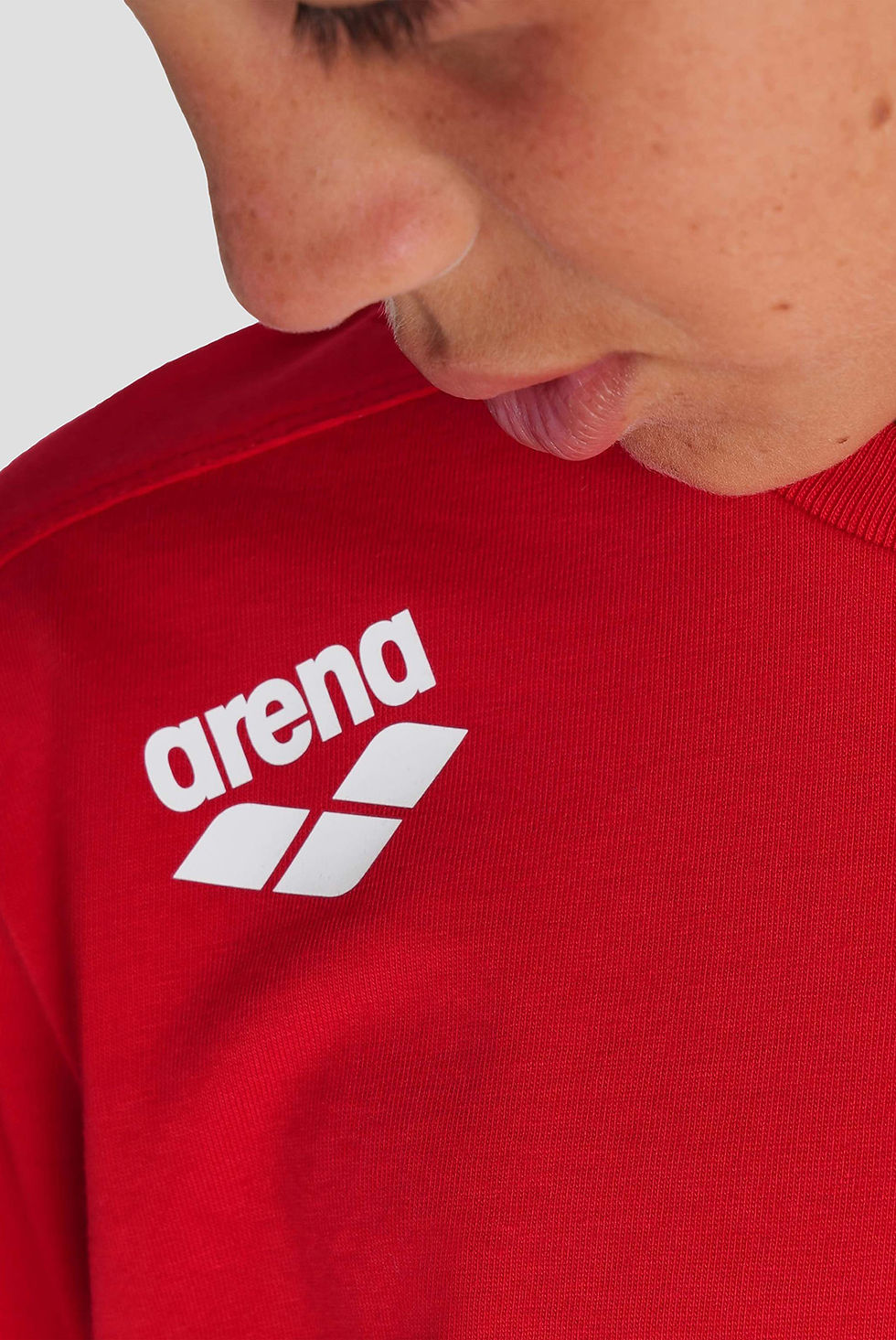 Прев'ю: Дитяча футболка Arena TEAM T-SHIRT PANEL red