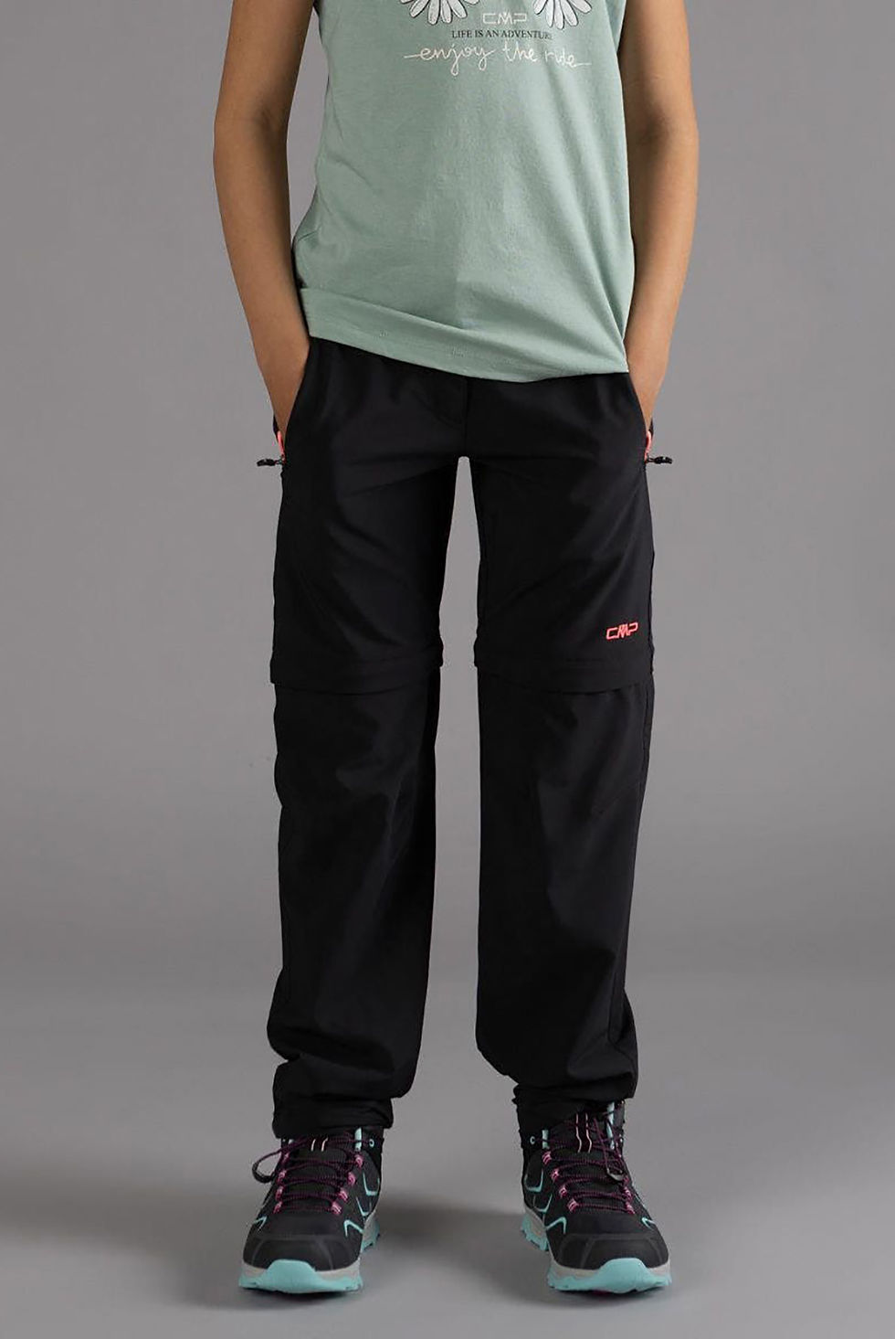 Прев'ю: Дитячі штани Cmp Kid G Zip Off Pant 3T51445-03UR 116 см