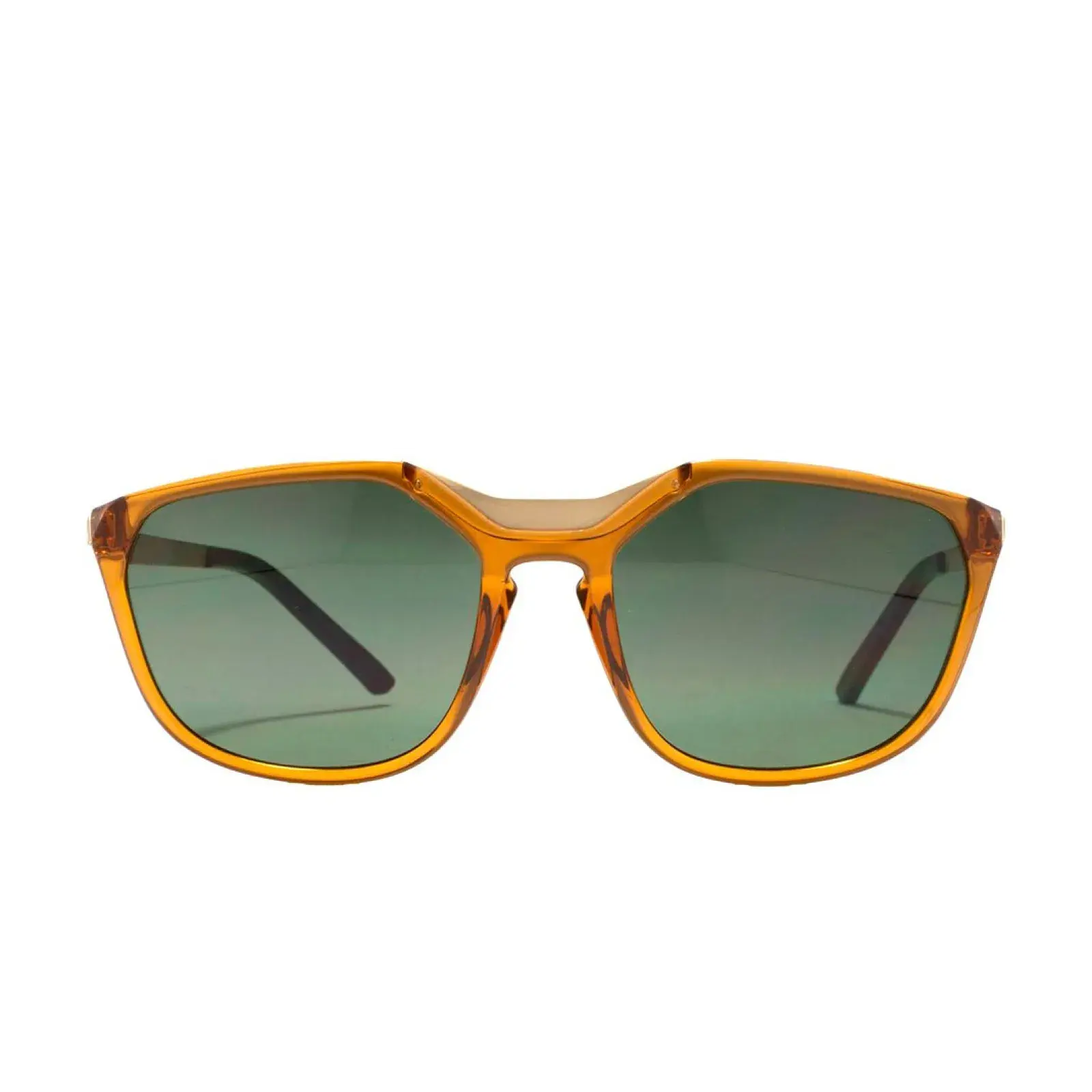 Жовті сонцезахисні окуляри з зеленим склом, сонцезахисні окуляри. Інтернет-магазин SwimDream.