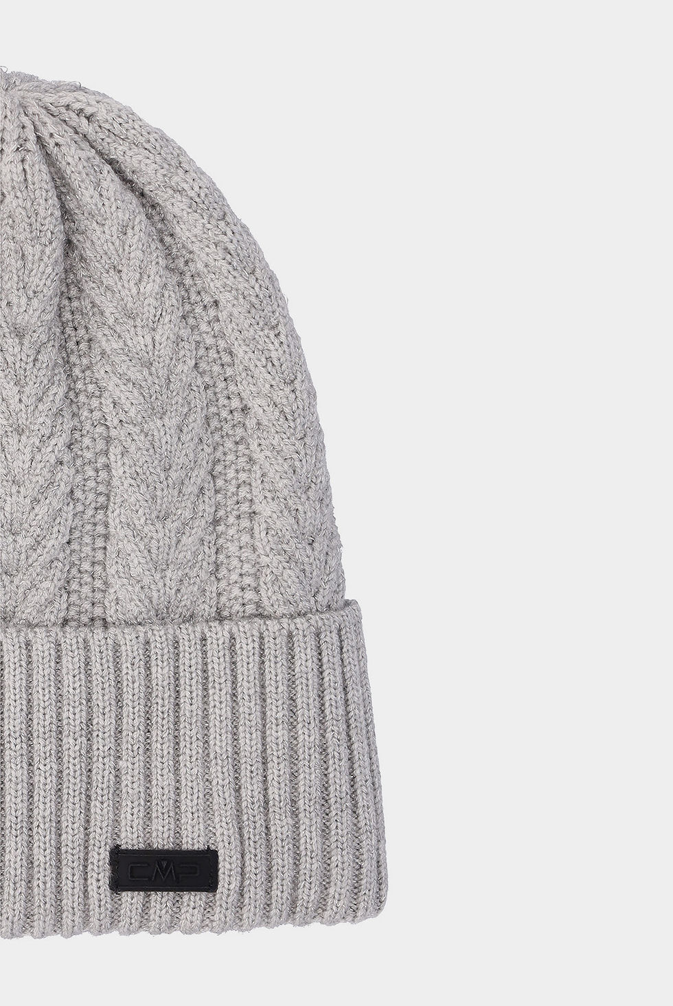Прев'ю: Жіноча шапка CMP KNITTED HAT grey mel.