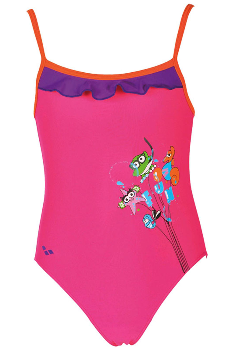 Прев'ю: Дитячий купальник Arena Awt Rouche Kids Girl One Piece 000436-903 1-2 роки