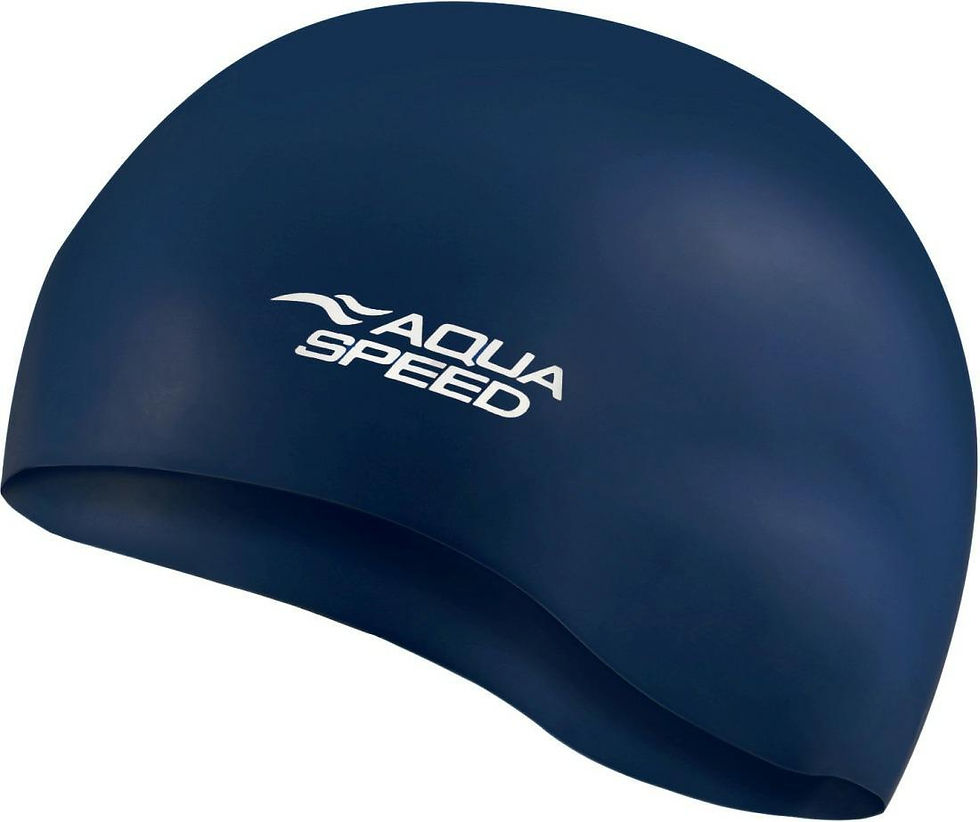 Синя шапочка для плавання Aqua Speed. Інтернет-магазин SwimDream