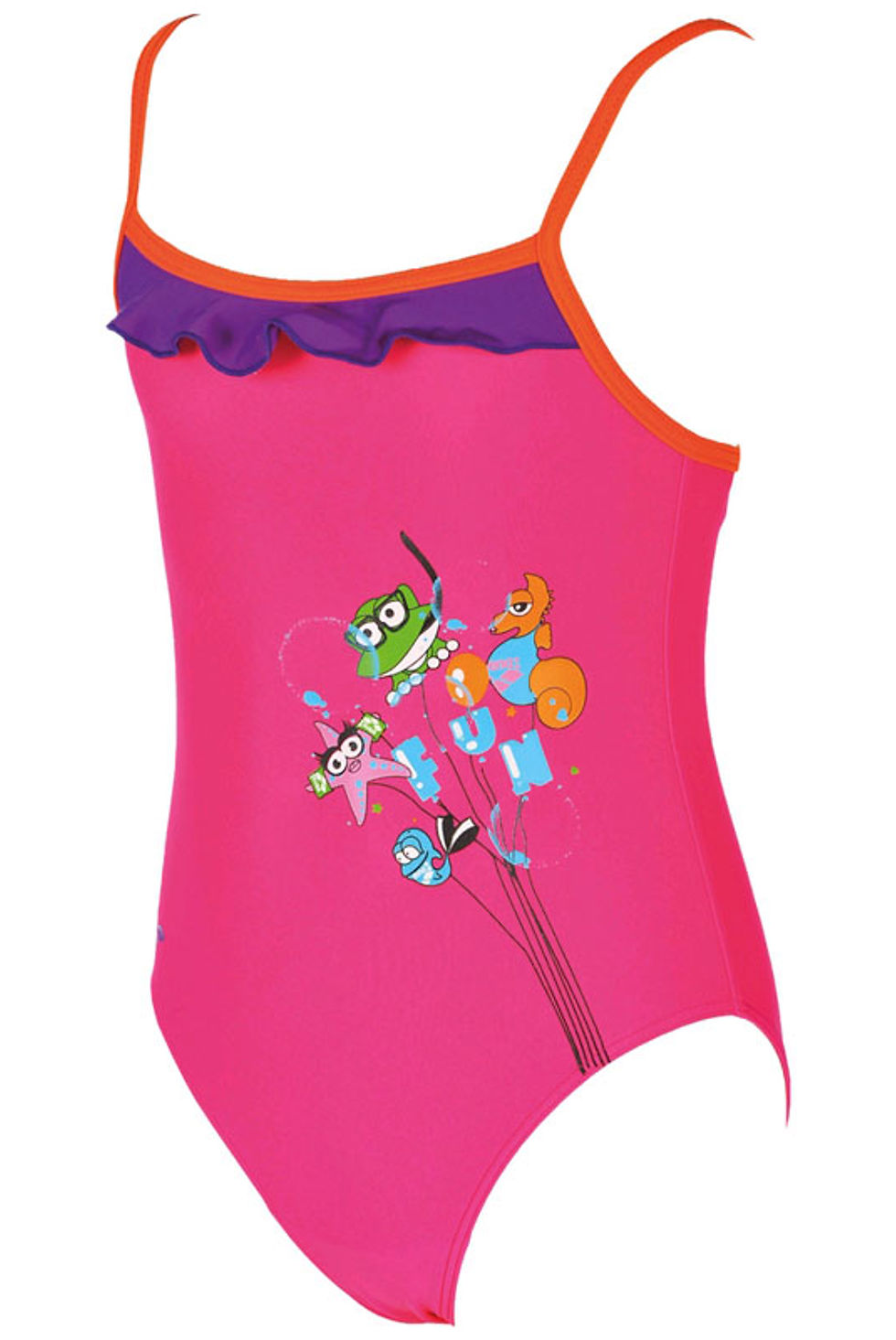 Прев'ю: Дитячий купальник Arena Awt Rouche Kids Girl One Piece 000436-903 1-2 роки