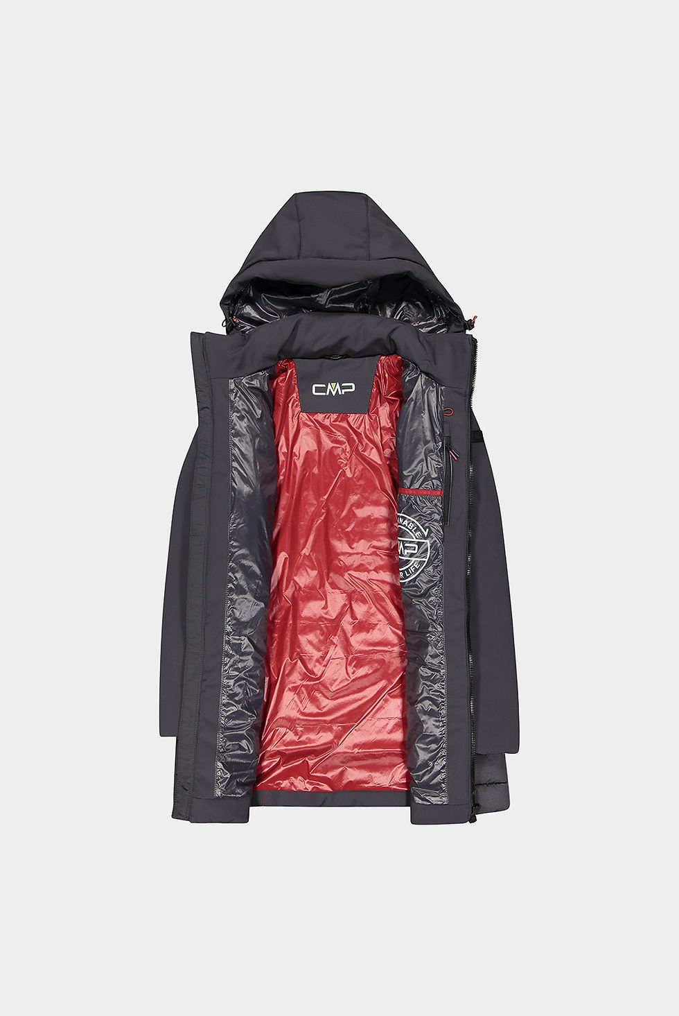Прев'ю: Жіноча куртка Cmp Woman Parka Zip Hood 32K1526-U423 34