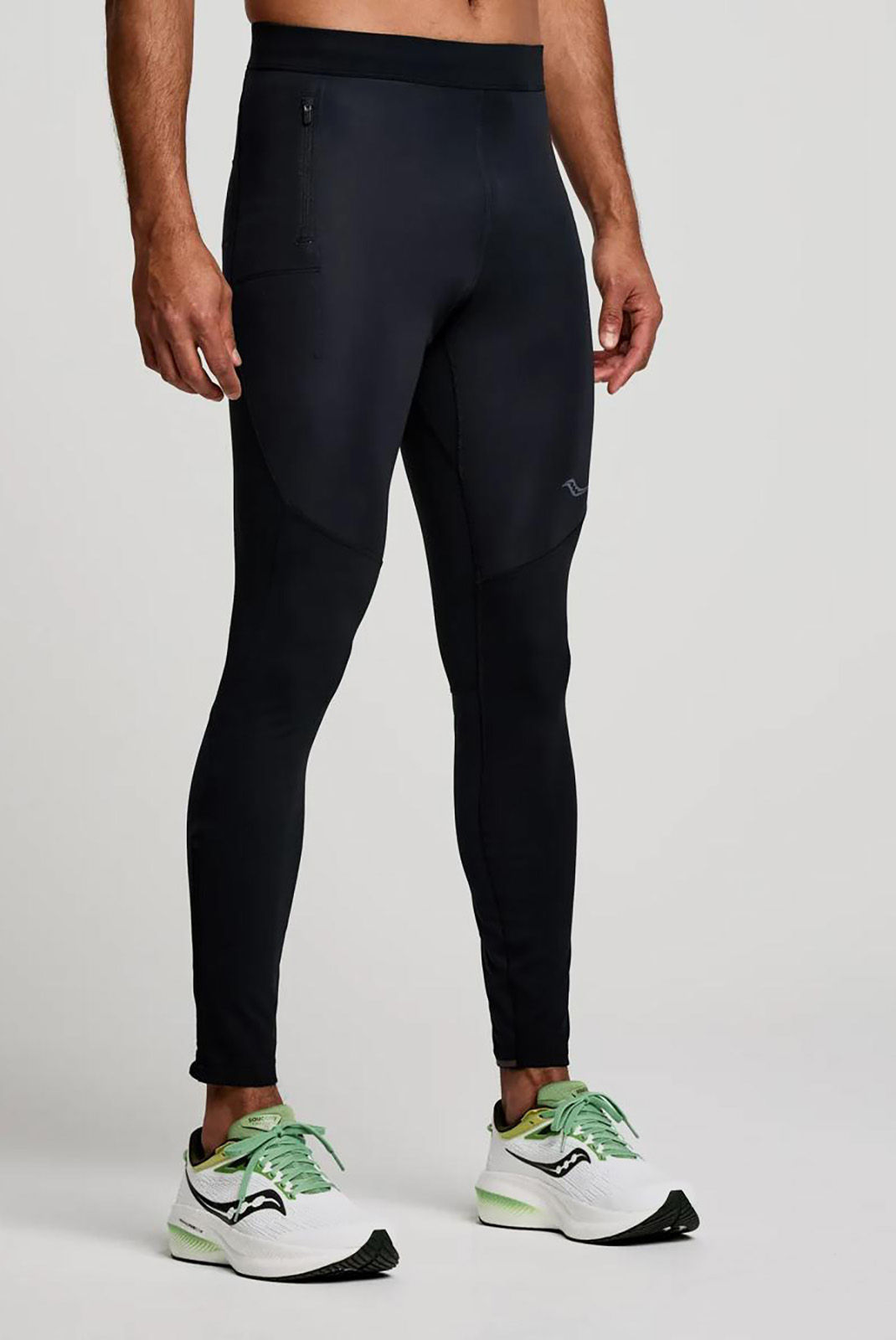 Чоловічі тайтси Saucony HURRICANE WIND TIGHT black