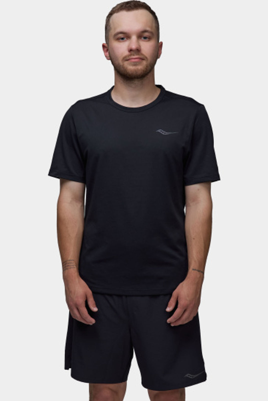 Чоловіча футболка Saucony Endorphin Short Sleeve SAM800394-BK M