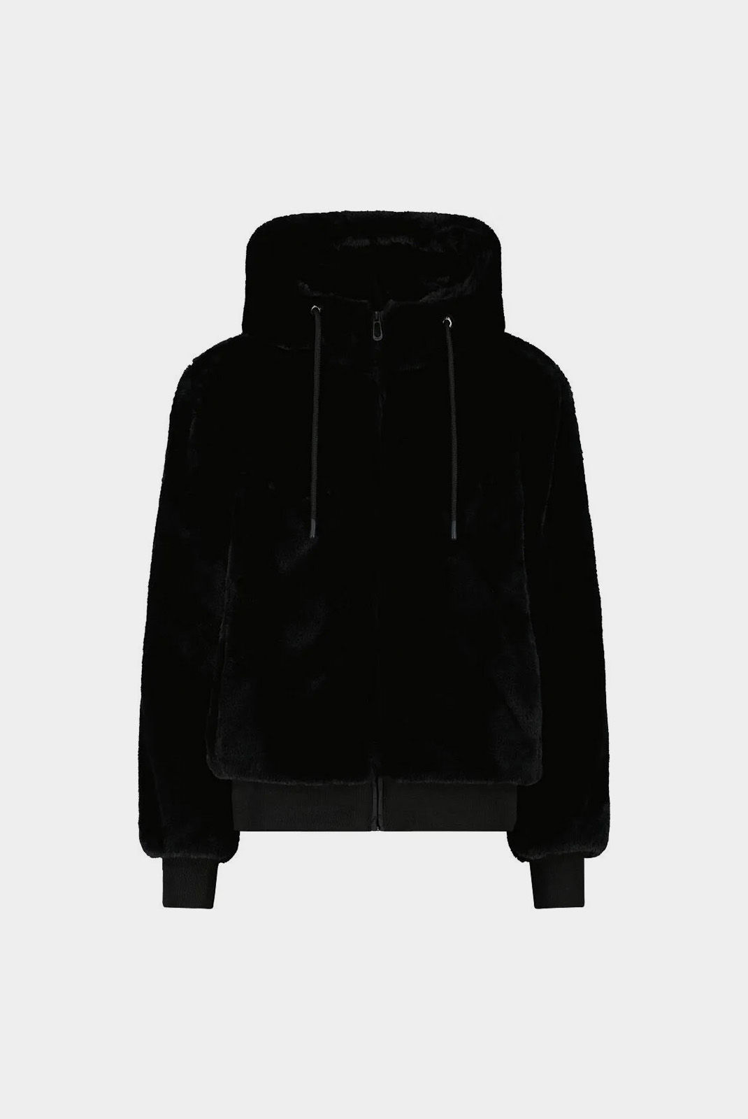 Жіноча куртка зі штучного хутра CMP JACKET FIX HOOD FEEL WARM nero