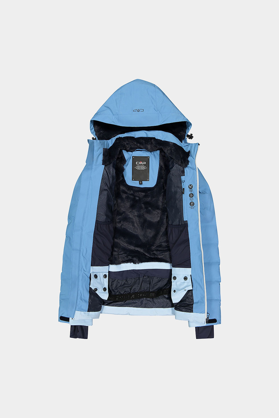Прев'ю: Жіноча лижна куртка Cmp Jacket Zip Hood Twill 34W4596-L441 42