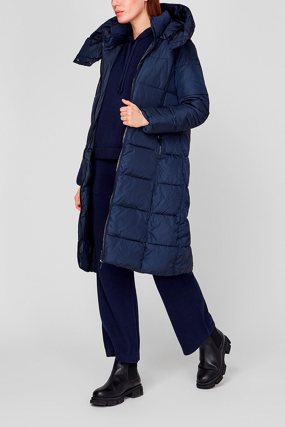 Прев'ю: Жіноча довга куртка CMP WOMAN COAT ZIP HOOD