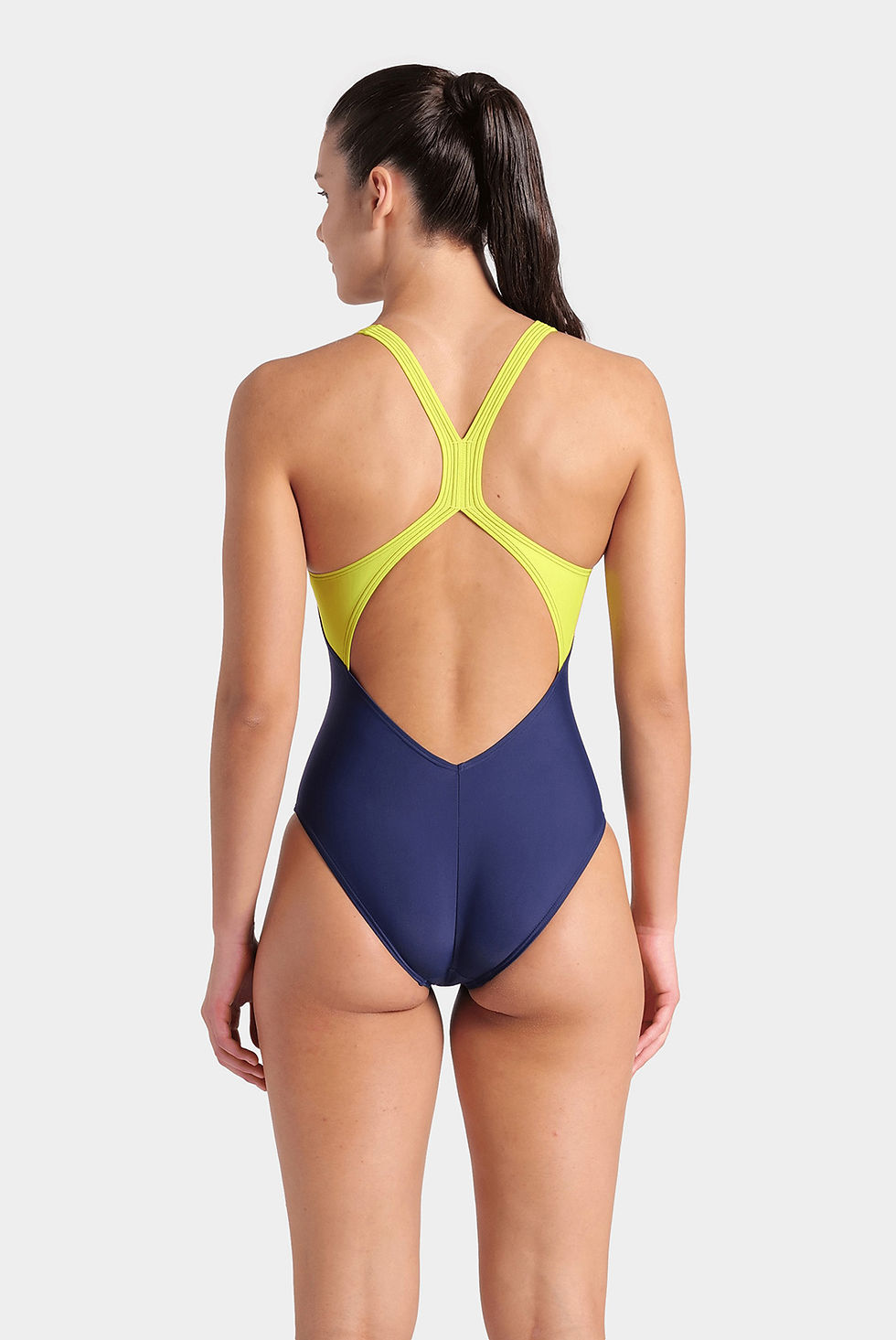 Прев'ю: Жіночий купальник Arena Breath Swimsuit V Back Lb 008330-760 30 UK/36 FR/40 IT