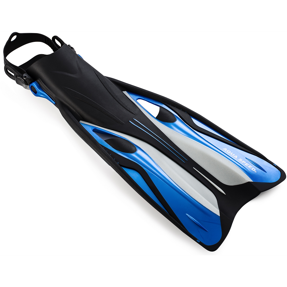 Синя та чорна ласта для плавання, SwimDream. Інтернет-магазин SwimDream.