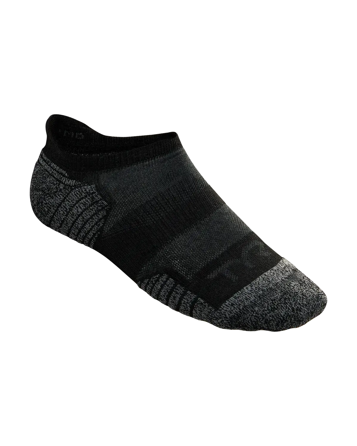 Чорні шкарпетки, вид збоку, захист стопи, для спорту та активного відпочинку.