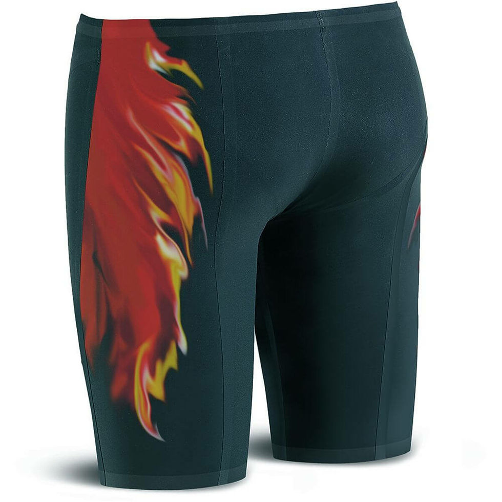 Прев'ю: Гідрошорти для плавання Speedo Fastskin LZR Pure Intent Jammer (РОЗМІР 24UK) з червоним малюнком. Інтернет-магазин SwimDream.