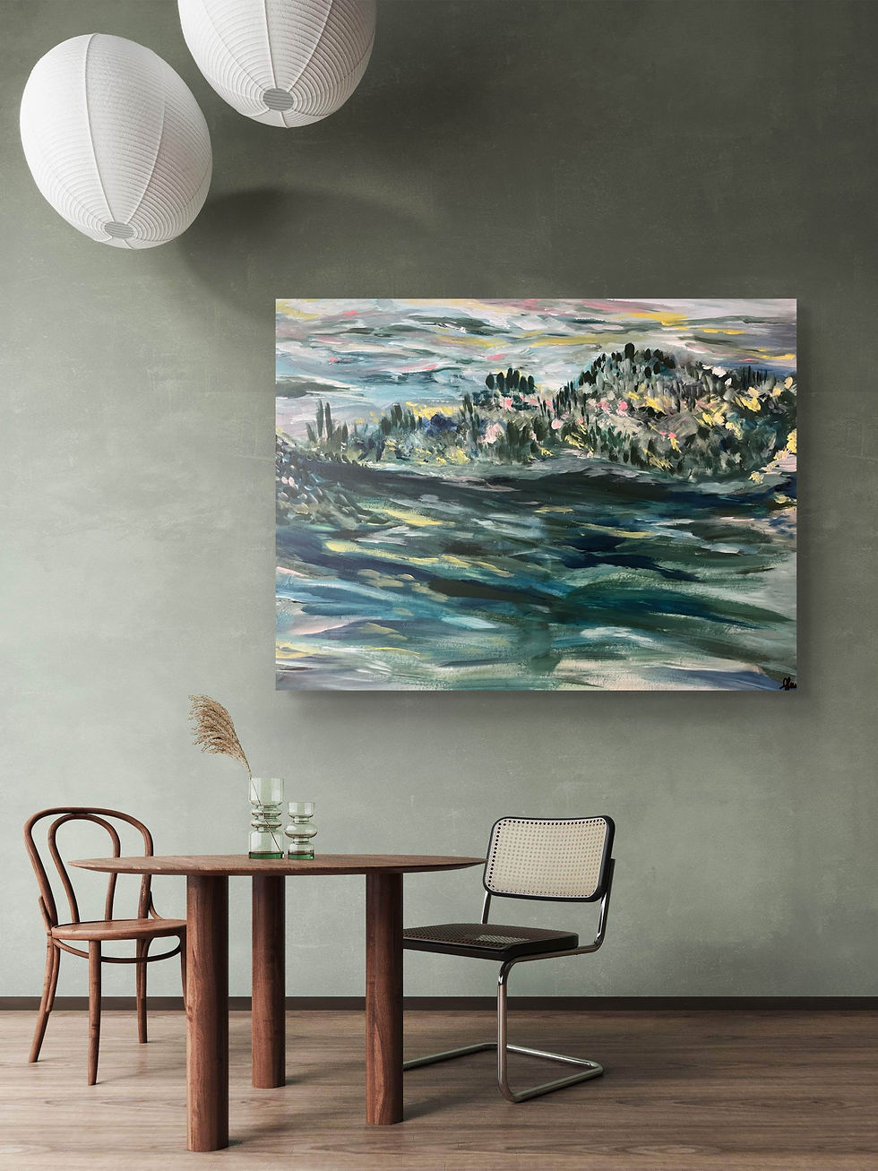 Miniature : Sérénité  60 x 80 cm