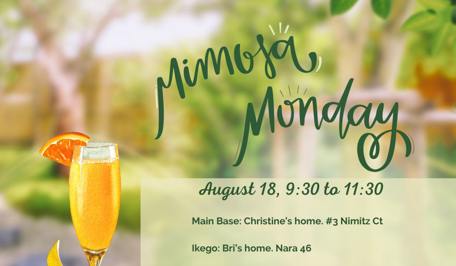 Mimosa Monday