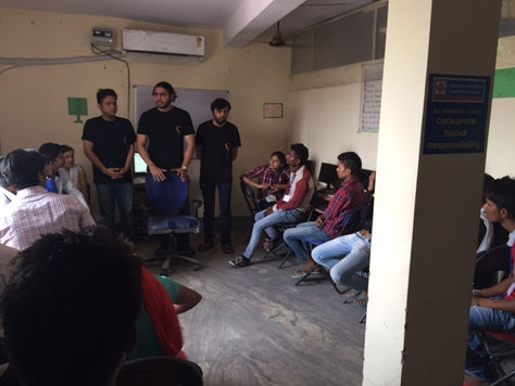 GOOGLE VOLUNTEERS VISIT JOINING HANDS