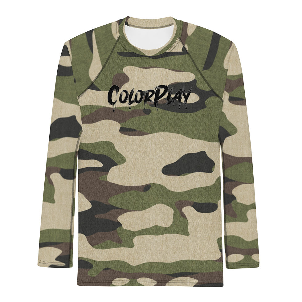 ColorPlay® Army Print Long Sleeve