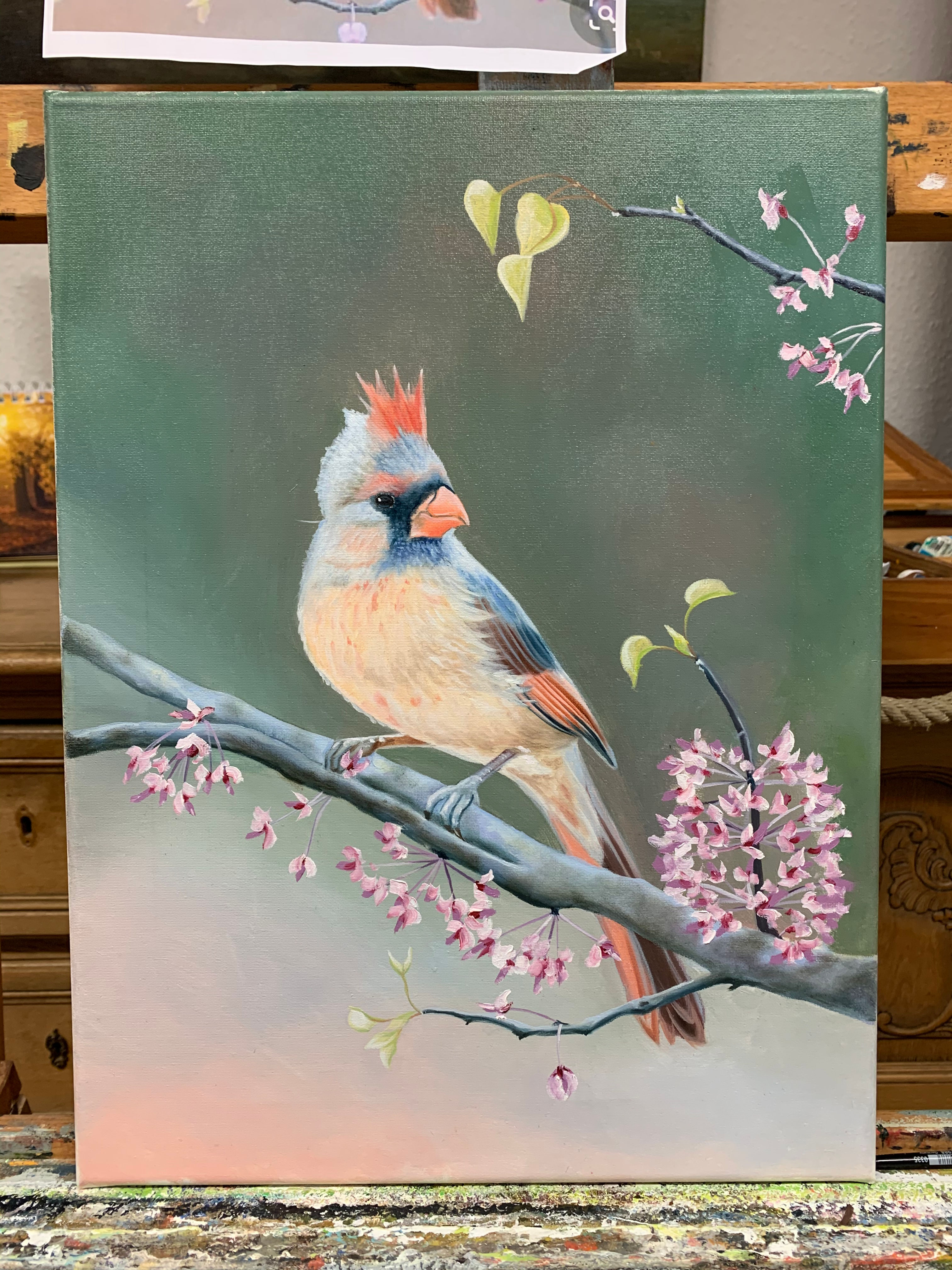 Vogel im Licht