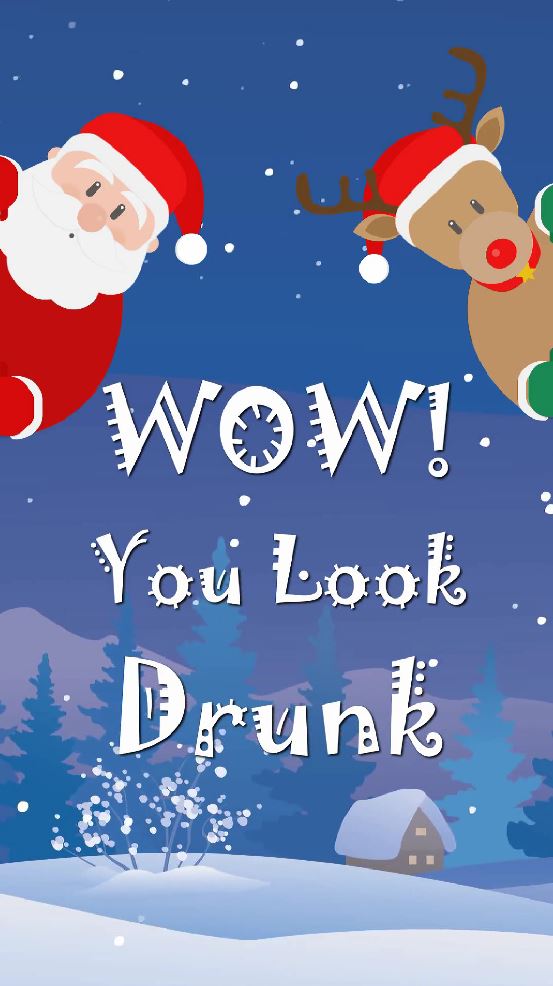 SANTA DRUNK