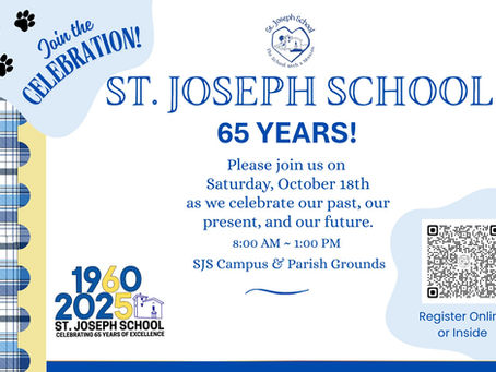 SJS 65th Anniversary 10/18