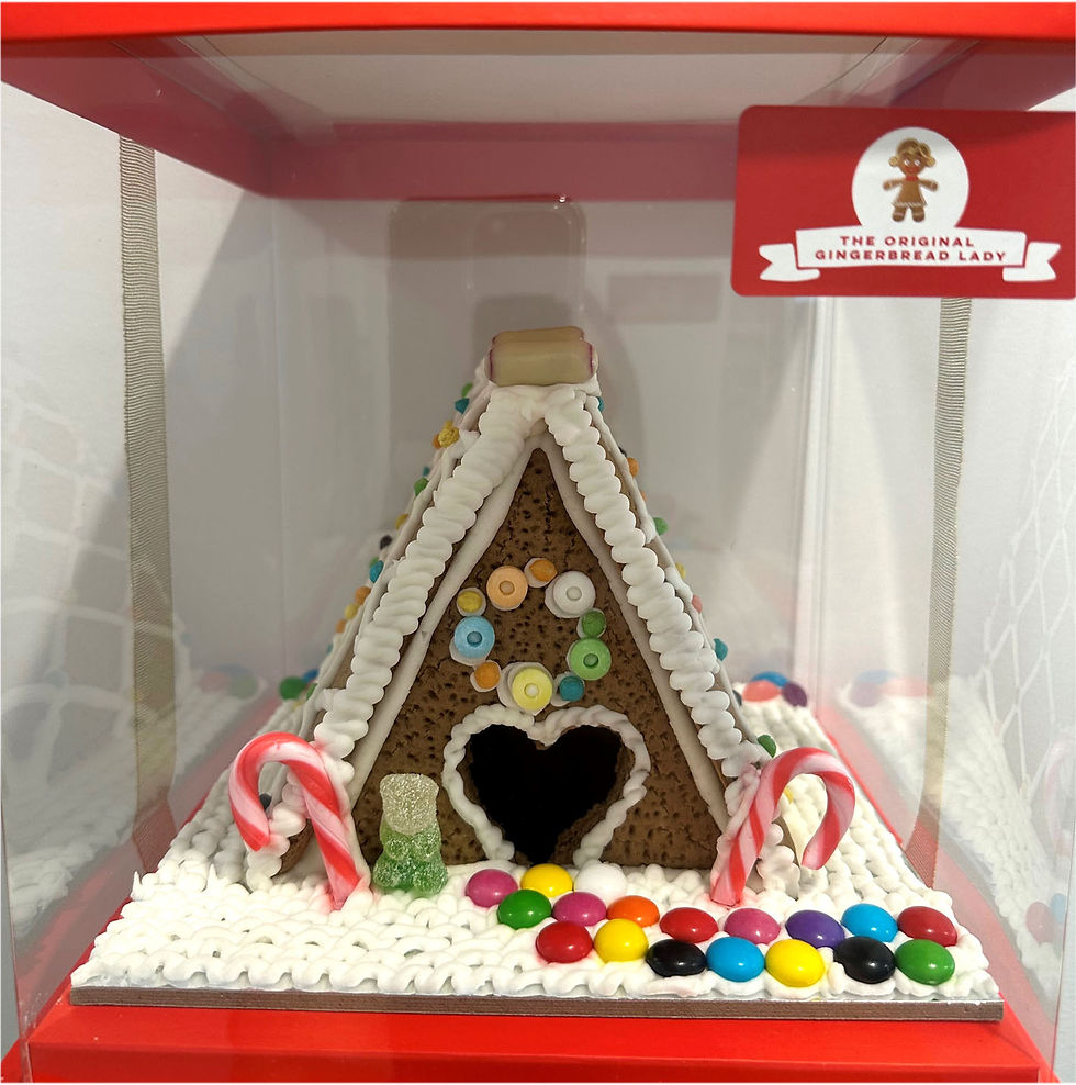 Gingerbread teepee candy house, The Gingerbread Guy