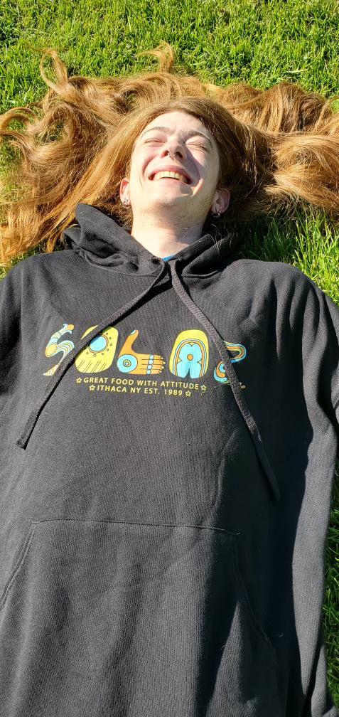 Thumbnail: SOLAZ Sponge Fleece Hoodie