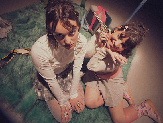 Photo still for the video art FUN! by Maria de La Gala