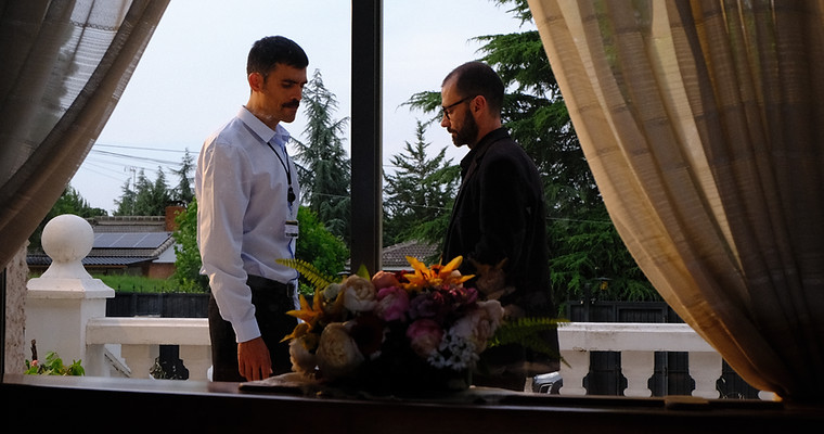 Photo still of the short film Las Leyes del Movimiento by Alejandro Casamayor